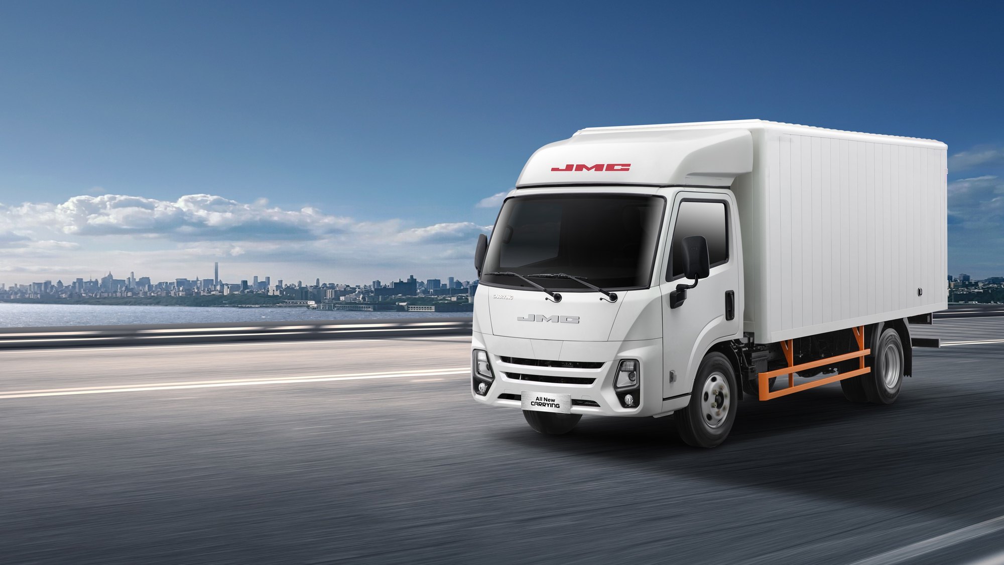 JMC All New Carrying light truck with dry freight box body